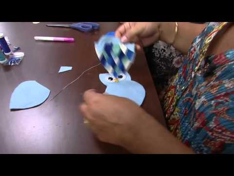 Mulher.com - 24/03/2016 - Porta tesoura em feltro - Lia Thomaz