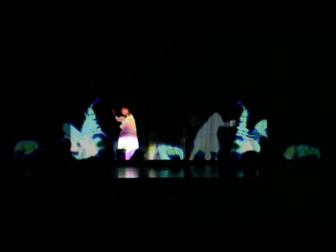 演奏・創作学科 国立音楽大学　田島恵菜「R to M」for performance, flute, electronics and multi-projection