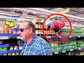 SPIDER MAN PRANK IN GROCERY STORE Kicked Out