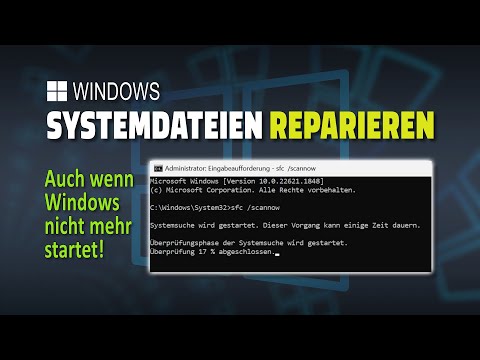 Beschädigte Windows Systemdateien reparieren [System File Checker beim Systemstart ausführen]