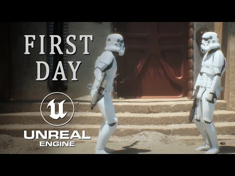 FIRST DAY - A Star Wars short film made with Unreal Engine 5
