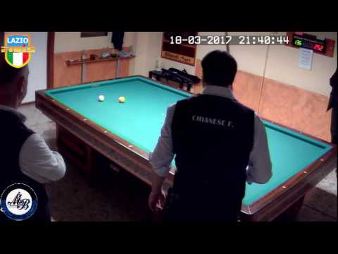 Chianese vs Esposito - Gara Interregionale 1/2/3 Cat. CSB Martino's Billiards (LT) 14/18Mar2017