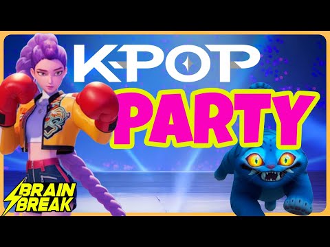 K-Pop Brain Break Party ⚡️ Floor is Lava Run für Kinder ⚡️ Jump Battle ⚡️ Olympische Spiele ⚡️ Dä...