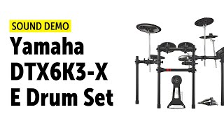 Video thumbnail for Yamaha | DTX6K3-X | E Drum Set | Sound Demo by Drums Bonedo
