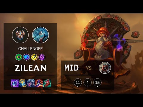 Zilean Mid vs Zed - BR Challenger Patch 11.10