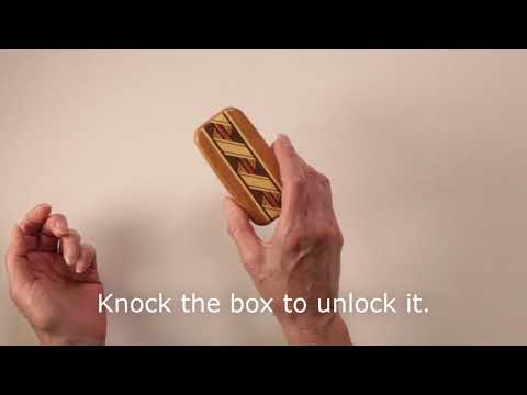 Cherry Knock Box Puzzle Box - Instructions