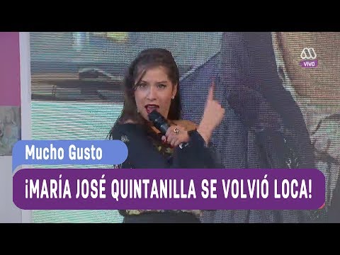¡María José Quntanilla se volvió loca! - Mucho Gusto 2017