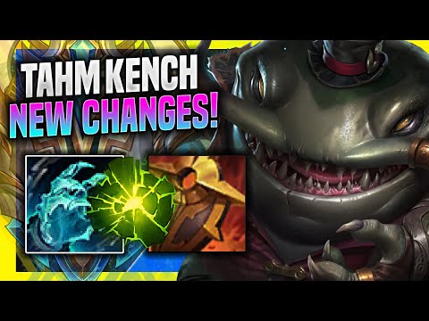 KOREAN CHALLENGER TRIES TAHM KENCH WITH NEW CHANGES! - Challenger Plays Tahm Kench Support vs Rakan!