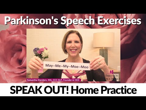 Parkinson's Speech Exercises: Lesson One