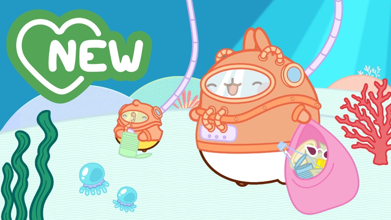 Take care of the Ocean with Molang! 🌊💛Molang’s Ecology Mission
