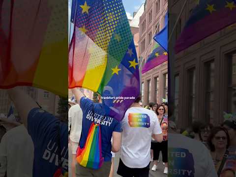 Video Thumbnail: Frankfurt pride parade 🌈 #pride