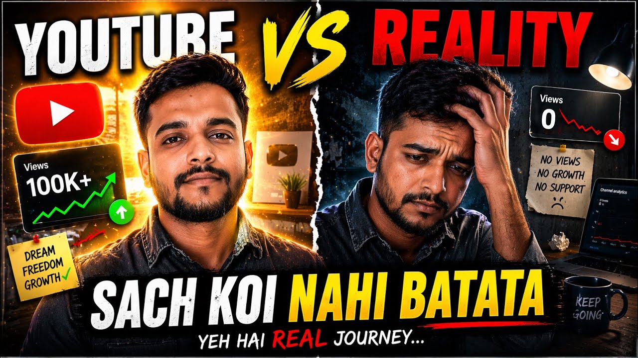 YouTube Dream vs Reality – Sach Kya Hai?