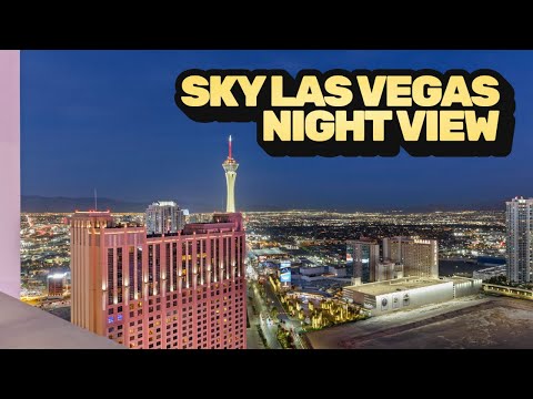 Experience the BEST Views in Vegas from a MILLION-DOLLAR Apartment!