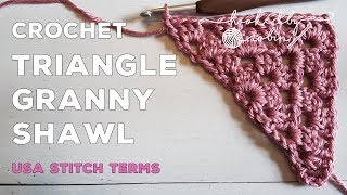 How to Crochet a Granny Shawl | SUPER EASY Beginners Tutorial! 🧶
