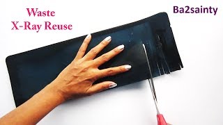 DIY - Waste X-Ray Reuse idea || Best out of waste || Home decor with waste x-ray sheet