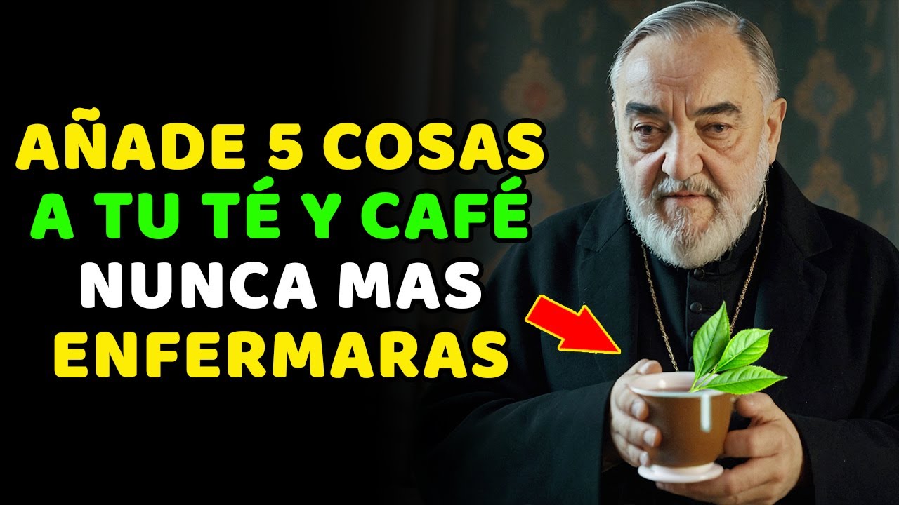 Padre Pío: Añade 5 INGREDIENTES en tu TÉ y CAFÉ durante 7 días y Nunca más te Enfermarás
