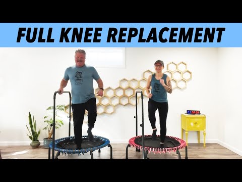 Knee Replacement Friendly Rebounder WALK Workout | Beginner & Senior 1st Time Rebounding thumbnail
