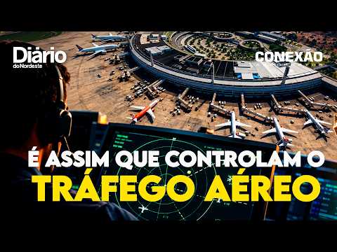 Como funciona o controle do tráfego aéreo no Brasil? Veja no 5º episódio do Conexão Aeroportos