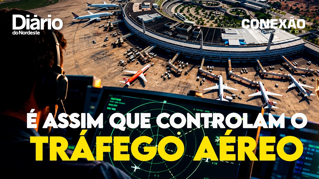 Imagem da notícia Como funciona o controle do tráfego aéreo no Brasil? Veja no 5º episódio do Conexão Aeroportos
