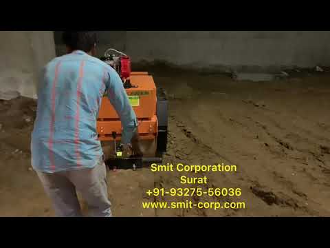 Double Drum Walk Behind Roller