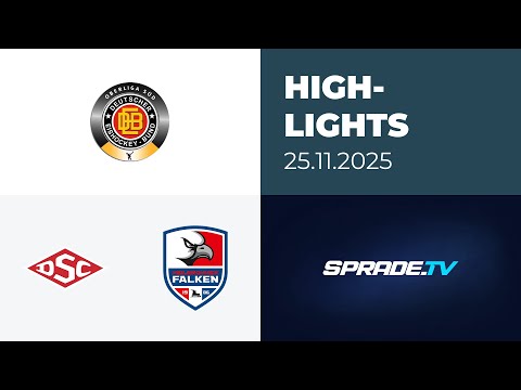 25.11.2025 - Highlights - Deggendorfer SC vs. Heilbronner Falken