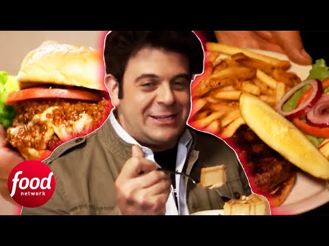 Soul Food, Perfect Barbecues, 7-lb Burgers & More Mouthwatering Food In Season 1! | Man V Food