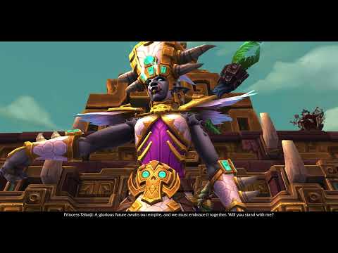 🔴Battle for Azeroth - Allied Race Zandalari Troll Unlock (Word of Warcraft) Horde