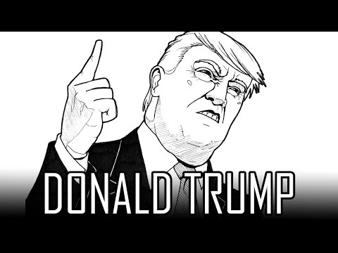 Draw Donald Trump - How To Draw With Quick Simple & Easy ...
