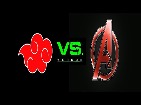 Avengers vs Akatsuki!! MARVEL VS MANGA - ANIME [Battle of Forums #2] Video