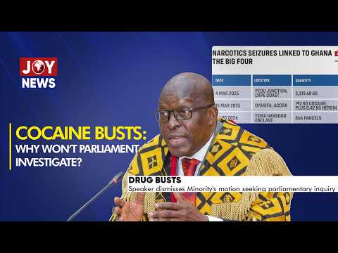 Cocaine Busts: Speaker Blocks Minority’s Parliamentary Inquiry | Matters Arising