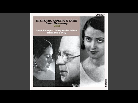 Die Hugenotten, Act II, Scene 1: "O glücklich Land" (Margarethe) (Recorded 1910)