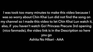 [100 Video Special] Ashita no hikari - AAA (3rd opening song for Go! Princess Precure)