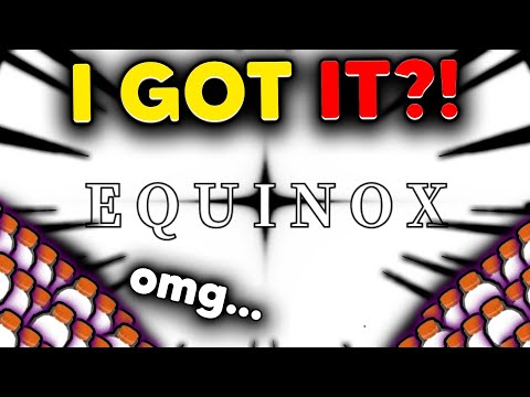 I ROLLED 'EQUINOX' AURA (1 in 2.5 BILLION)... | Sol's RNG