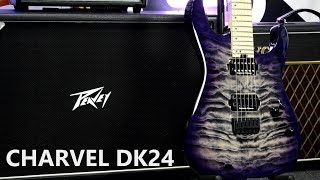 Video thumbnail for Charvel DK24 HH HT Purple Phaze - Tonecheck! by Skip's Music