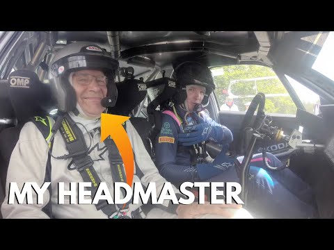 Scaring My Headmaster In Crazy WRC Rally Car!