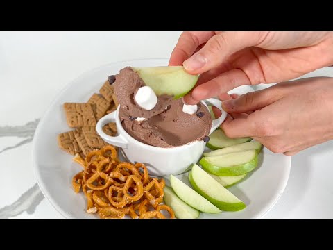 Healthy Hot Cocoa Dip