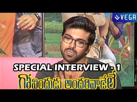 Govindudu Andarivadele Special Interview - Part 1 - Ram Charan, Kajal, Krishna Vamsi