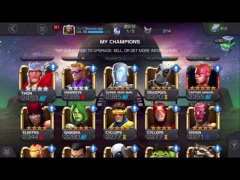 Marvel Contest Of Champions 4 Star Rank up