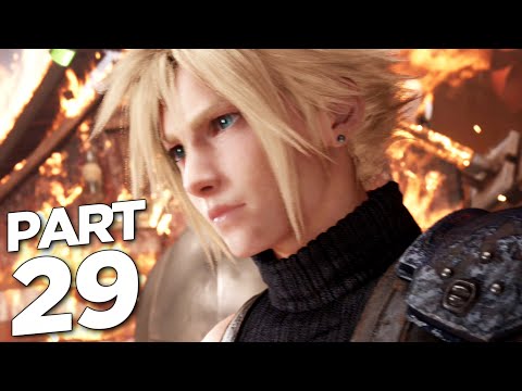 FINAL FANTASY 7 REMAKE Walkthrough Gameplay Part 29 - HOUSE BOSS (FF7 REMAKE)