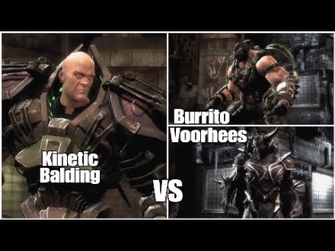 Injustice 1- Dartharmas Exhibition: Kinetic Balding VS Burrito Voorhees