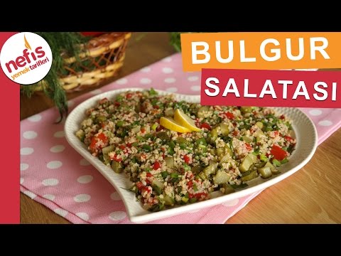Bulgur Salatası - Salata Tarifleri - Nefis Yemek Tarifleri