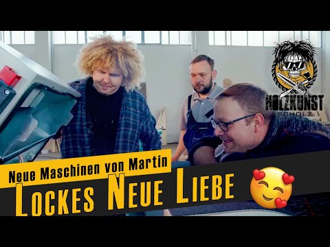 Diese Hobel sind brachial - NEUE Maschinen von Martin / Holzkunst Scholz offiziell