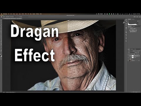 How To Create the DRAGAN EFFECT in Photoshop