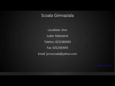 Scoala Gimnaziala Jirov