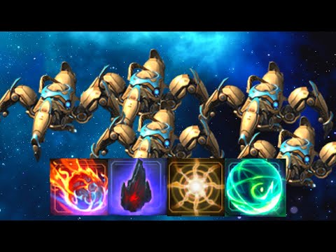 OVERWHELMING ENEMIES WITH ENDLESS DRAGOONS  - Weekly Brawl [Starcraft 2 Direct Strike]