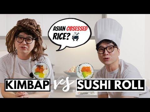Kimbap vs Sushi Roll - Same but Different?  I Recipes & Tips