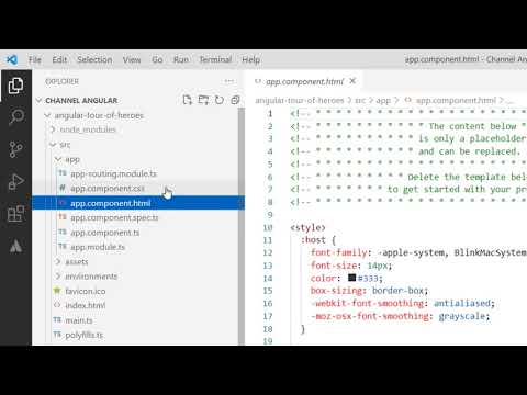 Angular #2 | Tour of Heroes | Create a Project