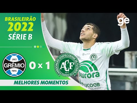 GRÊMIO 0 X 1 CHAPECOENSE | MELHORES MOMENTOS | 2ª RODADA BRASILEIRÃO SÉRIE B 2022 | ge.globo