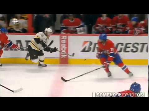 PK Subban Hit on Riley Smith Game 3 Habs Bruins
