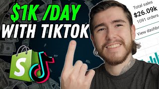 How To Make $1,000 /Day With TikTok Organic Dropshipping